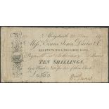 Aberystwith & Tregaron Bank (Evans, Jones, Davies & Co), £1, 1 January 1813, serial number A 37...