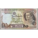 Allied Irish Banks, £1, £5 (2), £10 , 1982-84, prefix PN, QN, RN, (PMI AI1, AI2, AI13, AI, PR10...