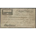 Halifax Bank, Ingram & Co., 1 guinea, 24 December 1804, serial number E84, (Outing 877a),