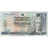 Royal Bank of Scotland, £5 (2), 14 May 2004,