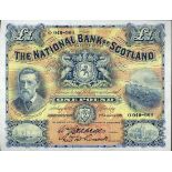 National Bank of Scotland Limited £1, 2 January 1926, serial number O049-966 (PMS NA32, Banknot...