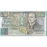 Northern Bank Limited, £5, £10, £20, £50, 23th August 1990, 30th August 1996, serial number A73...