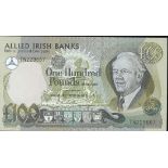 Allied Irish Banks, a set of second issue (1987-8), £5, £10, £20, £100, (PMI AI6, A18, A19, A10...