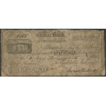 Wear Bank, Sunderland (Goodchilds, Jackson & Co.) 1 guinea, 2 January 1815, serial number 6165,...