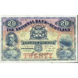 National Bank of Scotland Limited £20, 16 May 1935, serial number A108-916 (PMS NA59, Banknote...