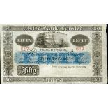 Ulster Bank Limited, Northern Ireland, £50, 1 June 1929, red serial number 617, (PMI UB51),