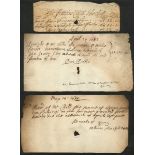 Francis Child & Co., a bill presented to Francis Child for Venison pasty etc and dated 1704,