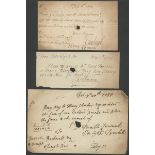 Francis Child & Co., a cheque in the amount of £61 and 9 shillings, Badminton, September 17th 1...