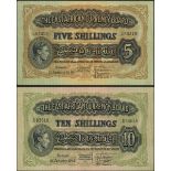 East African Currency Board, 5 shillings, Nairobi, 1 January 1949, prefix C/63, (Pick 28, 29b,...