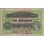 East African Currency Board, a printers archival specimen 10 shillings, Nairobi, 1 April 1954,...