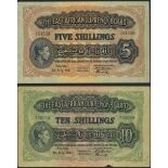 East African Currency Board, 5 shillings, Nairobi, 1 July 1941 prefix Y/4, (Pick 26Aa, 29a, TBB...