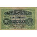 East African Currency Board, 10 shillings, Nairobi, 1 January 1933, serial number E/9 36952, (P...