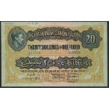 East African Currency Board, a printers archival specimen 20 shillings, Nairobi, 1 January 1952...