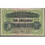 East African Currency Board, a printers archival specimen 10 shillings, Nairobi, 1 January 1952...