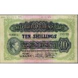 East African Currency Board, a printers archival specimen 10 Shillings, 1 July 1941, serial num...