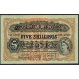 East African Currency Board, a printers archival specimen 5 shillings, Nairobi, 31 March 1953,...
