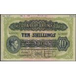 East African Currency Board, a printers archival specimen 10 shillings, Nairobi, 1 September 19...