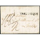 French Colonies - Martinique. The Brian Brookes Collection Postal History Second British Occupa...