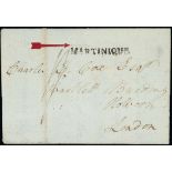 French Colonies - Martinique. The Brian Brookes Collection Postal History Second British Occupa...