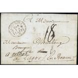 French Colonies - Martinique. The Brian Brookes Collection Postal History Second French Period...