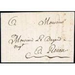 French Colonies - Martinique. The Brian Brookes Collection Postal History Early Letters 1751 (1...