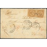 French Colonies - Martinique. The Brian Brookes Collection Postal History The Mexican Line 1865...