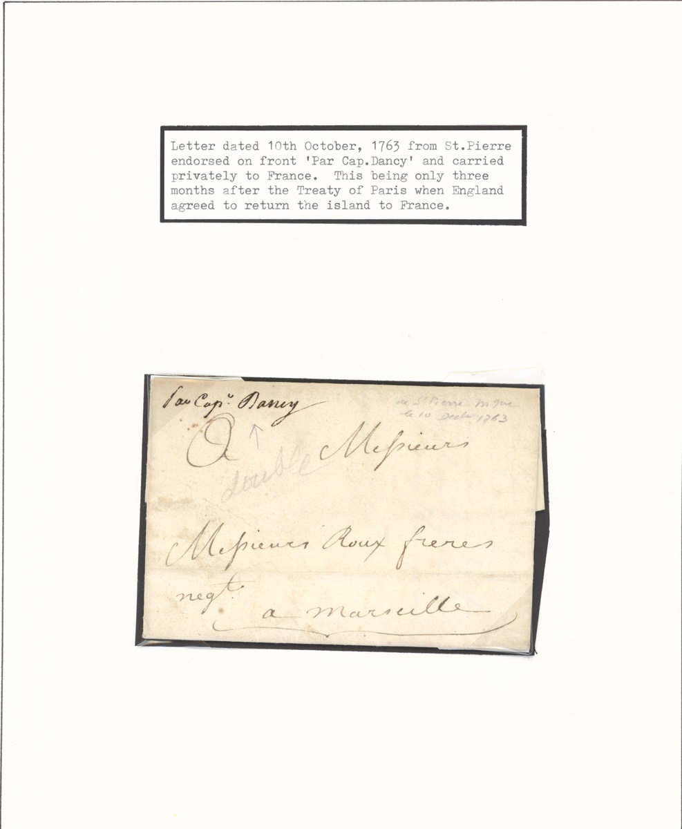 French Colonies - Martinique. The Brian Brookes Collection Postal History Second French Period... - Bild 3 aus 3