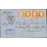 French Colonies - Martinique. The Brian Brookes Collection Franked Postal History Later General...