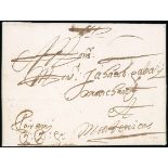 French Colonies - Martinique. The Brian Brookes Collection Postal History Early Letters 1664 en...