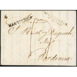 French Colonies - Martinique. The Brian Brookes Collection Postal History Fourth British Occupa...