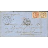 French Colonies - Martinique. The Brian Brookes Collection The Sub Post Offices Trinite 1862 (9...