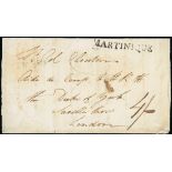 French Colonies - Martinique. The Brian Brookes Collection Postal History Second British Occupa...