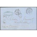 French Colonies - Martinique. The Brian Brookes Collection Postal History The Mexican Line 1863...