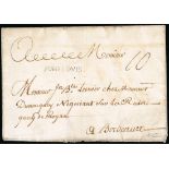 French Colonies - Martinique. The Brian Brookes Collection Postal History Early Letters 1749 en...