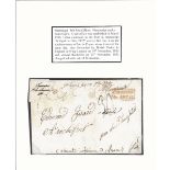 French Colonies - Martinique. The Brian Brookes Collection The Sub Post Offices St. Esprit 1852...