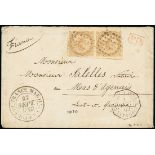 French Colonies - Martinique. The Brian Brookes Collection Postal History The Mexican Line 1862...