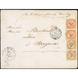 French Colonies - Martinique. The Brian Brookes Collection The Sub Post Offices Trinite 1862 (2...