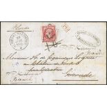 French Colonies - Martinique. The Brian Brookes Collection Postal History The Mexican Line 1863...