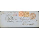 French Colonies - Martinique. The Brian Brookes Collection Postal History The Mexican Line 1863...