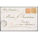 French Colonies - Martinique. The Brian Brookes Collection The Sub Post Offices Trinite 1870 (1...