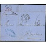 French Colonies - Martinique. The Brian Brookes Collection Postal History The Mexican Line 1862...