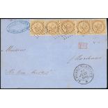 French Colonies - Martinique. The Brian Brookes Collection Postal History The Mexican Line 1862...