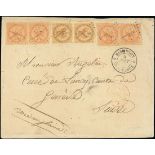 French Colonies - Martinique. The Brian Brookes Collection The Sub Post Offices Trinite 1865 (9...