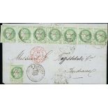 French Colonies - Martinique. The Brian Brookes Collection The Sub Post Offices Trinite 1877 (2...