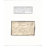 French Colonies - Martinique. The Brian Brookes Collection Postal History Early Letters 1753 (8...