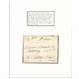 9French Colonies - Martinique. The Brian Brookes Collection Postal History Second French Period...
