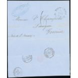 French Colonies - Martinique. The Brian Brookes Collection Postal History The Mexican Line 1864...