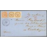 French Colonies - Martinique. The Brian Brookes Collection The Sub Post Offices Trinite 1866 (1...