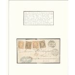 French Colonies - Martinique. The Brian Brookes Collection Franked Postal History Later General...