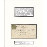 French Colonies - Martinique. The Brian Brookes Collection The Sub Post Offices Saint Joseph 18...